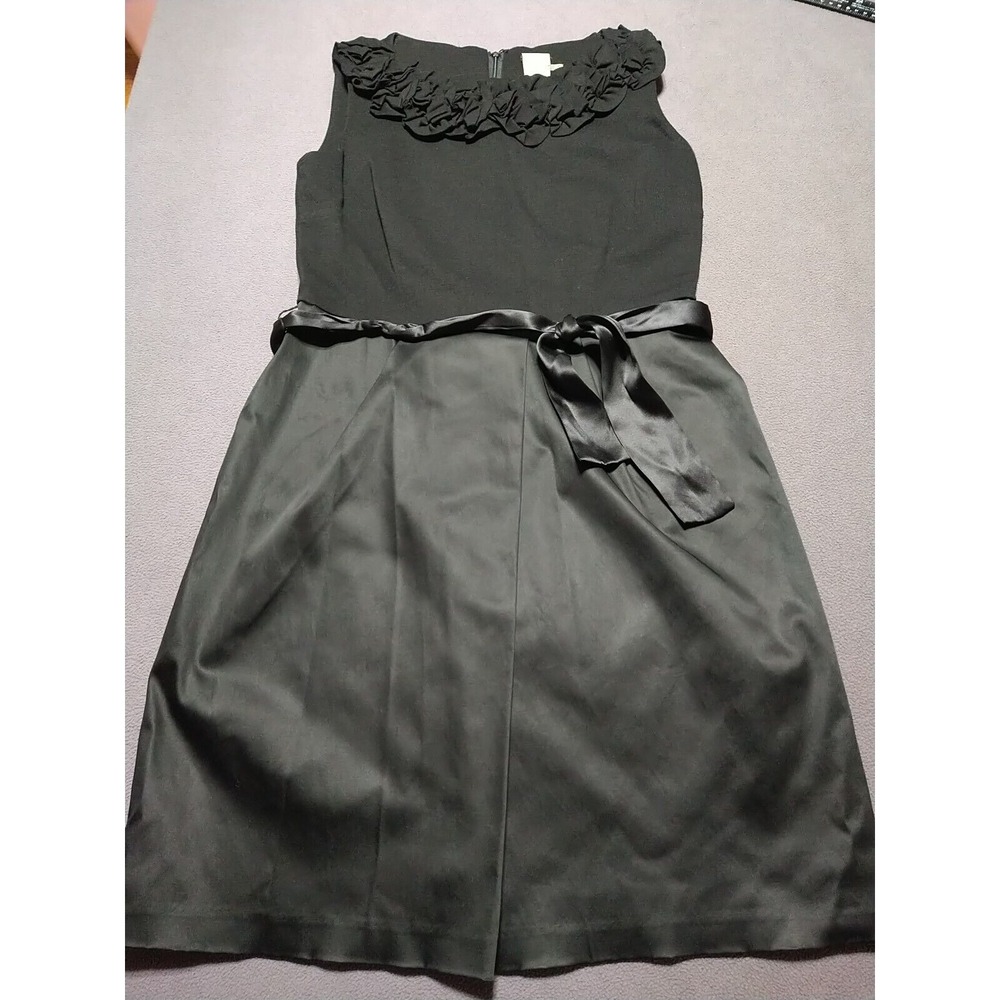 Taylor Little Black Dress Ladies 8 Body Con Sleeveless‎ Cocktail Lined Elegant